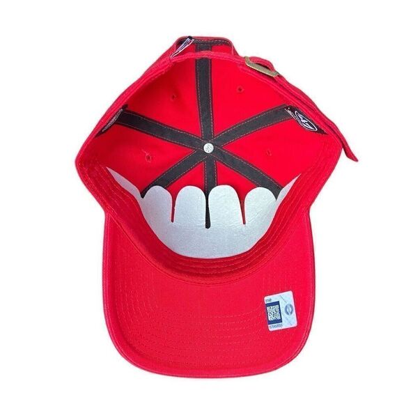Georgia Bulldogs '47 Clean Up Red Adjustable Hat Unisex Adults - Picture 4 of 5